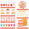 Sasylvia 122 Pcs Groovy Party Favors Retro Hippie Party Gifts Set Silicone Wristbands Keychains Badges Glasses Stickers Boho Stampers Gift Bags for Groovy Birthday Baby Shower Class Reward Supplies view 1