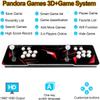 TOJASDN  35000 Games in 1  70S Pandoras Box Arcade Game Console Retro Game Machine for Home PC & TV, 2-4 Players, 1280X720, Support 3D , Search/Hide/Save/Load/Pause , Favorite List,Double Stick view 3