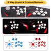 TOJASDN  35000 Games in 1  70S Pandoras Box Arcade Game Console Retro Game Machine for Home PC & TV, 2-4 Players, 1280X720, Support 3D , Search/Hide/Save/Load/Pause , Favorite List,Double Stick view 4