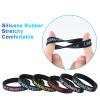 20 Pcs Inspirational Wristbands for Students  Self-Affirmation Phrase Bracelet  Motivational Quotes Rubber Bracelets  Back to School Gift for Students Kids view 4