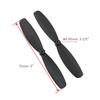 CHANCS Hollow Cup Motor Propeller Bore 0.95mm Length 3"(75mm) Tight fitting 1/26"(1mm) Shaft for Windblade Toys DIY Accessories2PCS view 2