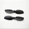 CHANCS Hollow Cup Motor Propeller Bore 0.95mm Length 3"(75mm) Tight fitting 1/26"(1mm) Shaft for Windblade Toys DIY Accessories2PCS view 3