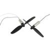CHANCS Hollow Cup Motor Propeller Bore 0.95mm Length 3"(75mm) Tight fitting 1/26"(1mm) Shaft for Windblade Toys DIY Accessories2PCS view 4