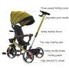 Baby Stroller Children's Tricycle Collapsible Lightweight Children's Bicycle Does Not Need To Be Installed Cup Holder Adjustable Pram Compact Stroller (Color : C) view 3
