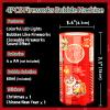 Bubble Machine (4PCS, 13 Holes) with LED Lights, Automatic Bubble Blower Toys, Portable Bubbles Maker for Wedding Christmas Chinese New Years Party Decorations, Kids Birthday Gifts, Balloons Banner view 2