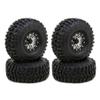 Chanmoo 1.9 Metal Beadlock Wheel Rims & Crawler Tires 120MM Hex with Foam Inserts for 1:10 RC Crawler Axial SCX10 III TRX4 Redcat Gen8 SCX10 90047 cc01 4PCS view 1