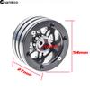 Chanmoo 1.9 Metal Beadlock Wheel Rims & Crawler Tires 120MM Hex with Foam Inserts for 1:10 RC Crawler Axial SCX10 III TRX4 Redcat Gen8 SCX10 90047 cc01 4PCS view 3