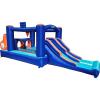 Hapcap Inflatable Obstacle Course Bounce House for Kids - 2 Racing Slides, Jumping Area, Tunnel & Climbing Walls with Blower for Indoor or Outdoor view 2