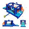 Hapcap Inflatable Obstacle Course Bounce House for Kids - 2 Racing Slides, Jumping Area, Tunnel & Climbing Walls with Blower for Indoor or Outdoor view 3