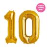 100% LIKED-Diez Birthday Decoration Balloons, Spanish Mexican 10th Birthday, 10th Birthday, 10th Fiesta Decorations Balloons Banner, Sign, Cinco De Mayo 10th Birthday view 3