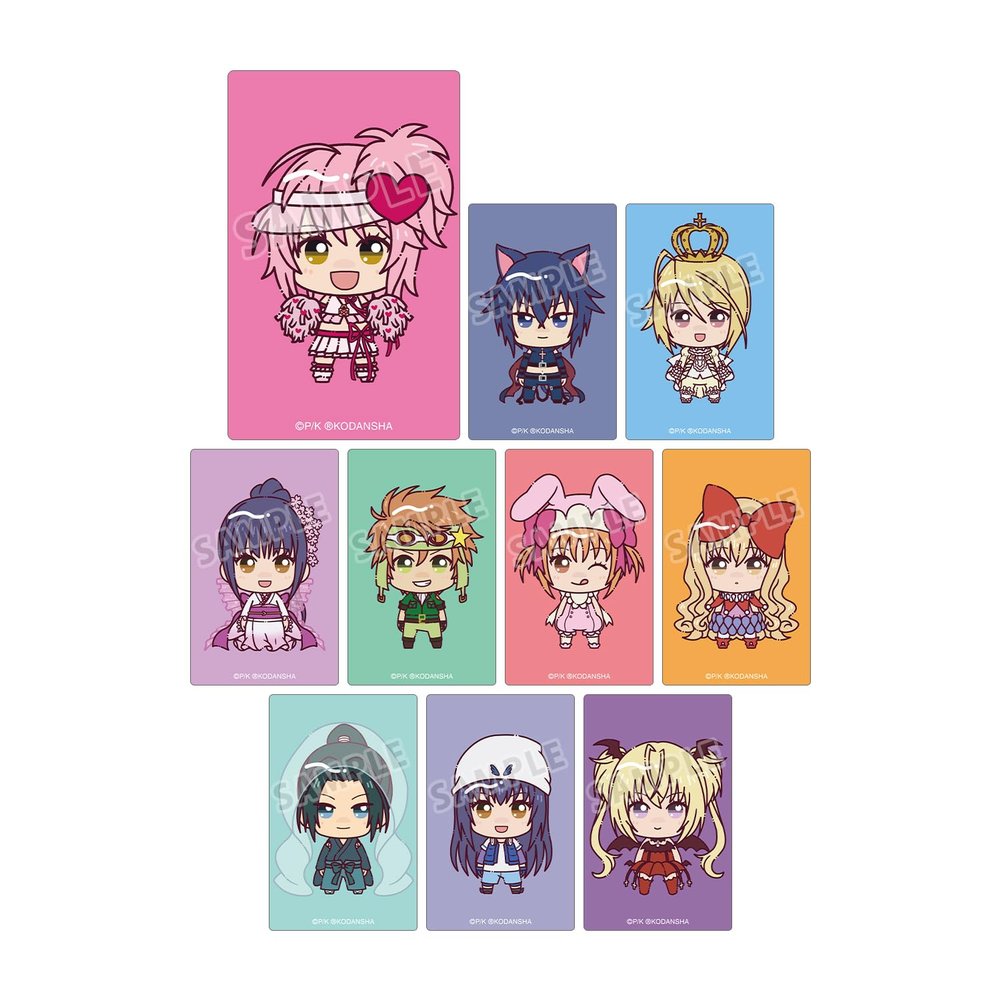 Shugo Chara! Trading Chokonto! Card Stickers, Box of 10