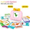 Eaever ABC Talking-Flash-Cards with 252 Sight Words, Valentine's Day Birthday Gifts for Girls 2 3 4 5 6 Years, Language Therapy Toys for Autistic Children, Learning Toys for Toddlers Ages 2-6, Pink view 2