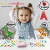 Eaever ABC Talking-Flash-Cards with 252 Sight Words, Valentine's Day Birthday Gifts for Girls 2 3 4 5 6 Years, Language Therapy Toys for Autistic Children, Learning Toys for Toddlers Ages 2-6, Pink view 4