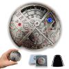 Unique Roulette Dice Metal Mechanical Dice Spinner DND Roller D&D Steampunk Retro Spinner D6, D8, D10, D12 for TRPG DND Gifts for Players DM Game Masters view 1