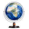 Beautiful Globe Illuminated Globe With Bracket World Globe Hd Easy-to-read Globes Population Distribution Map At Night 30cm Geographic Globes Fine and clear view 1