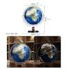 Beautiful Globe Illuminated Globe With Bracket World Globe Hd Easy-to-read Globes Population Distribution Map At Night 30cm Geographic Globes Fine and clear view 2