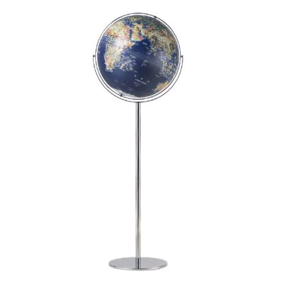 Beautiful Globe Floor Globe with Metal Stand World Globe Rechargeable Touch Lamp Geographic Globes for Office Living Room Globes Fine and Clear