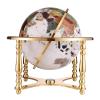 LIOONS Beautiful Globe Globe Hd Easy-to-Read World Globe with 4-Leg Gold Stand and Compass Globes Desktop Geographic Globes Chinese and English Fine and Clear view 1