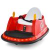 Costzon Bumper Car for Kids, 12V Electric Toddler Bumping Car with Remote Control, Dual Joysticks, 360 Spin, Music, Flashing Lights, Slow Star, Toddler Bumper Car Ride on Toy for Boys Girls Gift (Red) view 1