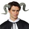 Beavorty 2Pcs Foam Ram Horn Headbands Halloween Costume Accessories for Party Cosplay Masquerade Photo Props 4.6 X 2.8 X 0.5 Inches view 1