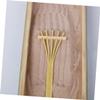 2pcs Five-Tooth Bamboo Sand Rake Office Desk Decorations Rake Miniature Kit Mini Sand Rake Hand Rake Small Miniature Rake Sandbox Accessories Mini Rake for Sandbox Japan view 4