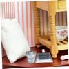 10pcs Dollhouse Mini Bucket Miniture Decoration Mini Doll House Galvanized Iron Silver view 4