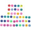 Abaodam 50 Pcs 1.57inch Raffle Balls Number Set Multi-Color Plastic Replacement Bingo Balls for Party Prize Raffles view 1