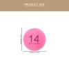Abaodam 50 Pcs 1.57inch Raffle Balls Number Set Multi-Color Plastic Replacement Bingo Balls for Party Prize Raffles view 2