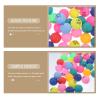 Abaodam 50 Pcs 1.57inch Raffle Balls Number Set Multi-Color Plastic Replacement Bingo Balls for Party Prize Raffles view 4