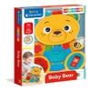 Clementoni - 17856 - Montessori Baby - The Busy Bear - Children's Game to Develop Fine Motor Skills and Manual Skills, Montessori Game 1 Year, Baby Toy 12 Months view 2