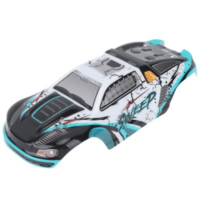 RiToEasysports RC Car Shell Body,PVC High Impact Wheelbase Car Shell RC Car Body Shell Frame Compatible with SCY 16101PRO 1/16 RC Car (Cyan)