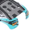 RiToEasysports RC Car Shell Body,PVC High Impact Wheelbase Car Shell RC Car Body Shell Frame Compatible with SCY 16101PRO 1/16 RC Car (Cyan) view 4