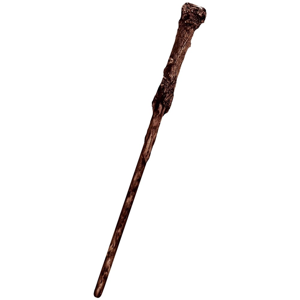 amscan Harry Potter Hogwarts United Plastic Party Wands - 12" | Brown | Pack of 8