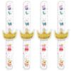 amscan Peppa Pig Confetti Party Slap Bracelets - 9.25" x 2" | White | Pack of 4 view 1