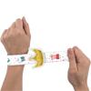 amscan Peppa Pig Confetti Party Slap Bracelets - 9.25" x 2" | White | Pack of 4 view 4