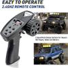 FMS FCX18 1/18 Land Cruiser LC80 Toyota RC Rock Crawler RTR 4x4 Off-Road Waterproof Hobby Grade RC Trucks All Terrains RC Car with 45min Play time,Portal Axles,LED Lights for Adults and Beginner(Gray) view 3