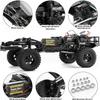 FMS FCX18 1/18 Land Cruiser LC80 Toyota RC Rock Crawler RTR 4x4 Off-Road Waterproof Hobby Grade RC Trucks All Terrains RC Car with 45min Play time,Portal Axles,LED Lights for Adults and Beginner(Gray) view 4