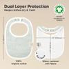 8-Pack Organic Baby Bibs for Boys, Girls - Soft Cotton Drooling and Teething Bibs for Baby Girl & Boy, Extra Absorbent, Easy To Clean & Put On for Toddler, Newborn, Infant 0-24 Months (Vessels) view 3