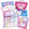 98Pcs Unicorn Stationary Set - Gifts for 6,7,8,9,10 Year Old Girl, Girls Stationery Set for Kids, Letter Writing Art Kit, Preteen Girls Craft Toys 8-10 Present - Birthday Gift for Girls view 1