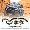 HobbyPark Brass Steering Link & Steering Knuckles & Caster Blocks C-Hubs Weights for 1/18 Traxxas TRX4M TRX4MT Upgrades Replacement w/Ball Bearings view 2