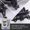 HobbyPark Brass Steering Link & Steering Knuckles & Caster Blocks C-Hubs Weights for 1/18 Traxxas TRX4M TRX4MT Upgrades Replacement w/Ball Bearings view 4