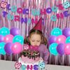 Cartoon Owl 1st Birthday Party Decorations for Boys Girls with Look Whoo's Turning One Banner Latex Balloon, Owl One Cake Topper for Kids First Birthday Decoration Supplies view 4