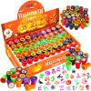 120 PCS Halloween Stamps for Kids Bulk, Self-Inking Trick or Treat Party Favors Toys, Assorted Pumpkin Ghost Spider Stampers, Classroom Rewards Goodie Bag Fillers for Halloween Party Supplies view 1