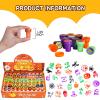 120 PCS Halloween Stamps for Kids Bulk, Self-Inking Trick or Treat Party Favors Toys, Assorted Pumpkin Ghost Spider Stampers, Classroom Rewards Goodie Bag Fillers for Halloween Party Supplies view 2