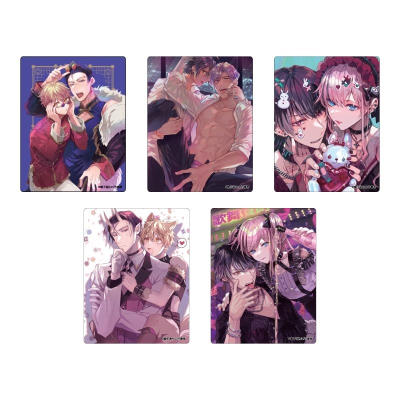 Wako Wako-Sensei 01 Official Illustration Acrylic Card Box of 5