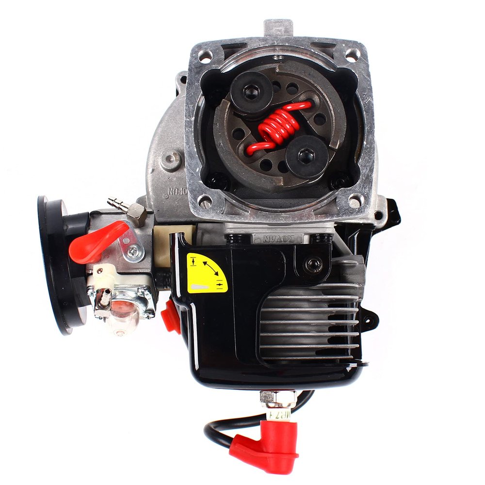 LOHISHILO 2-Stroke 30.5CC Rovan Motor 4 Bolt Head for HPI Baja 5b 5T King Engine, Air-Cooled, 13000 KW Rovan Motor for Baja, with Small Size, High Power and Stable Quality