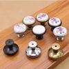 10PCS 32mm Baby Kid's Children's Furniture Drawer Handles Decorative Mushroom-Shaped Ceramic Door Cabinet Drawer Knobs Pull Handles Creative Cupboard Handle Pull Knobs with Screw(Tulip) view 4