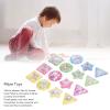 CUTULAMO 60Pcs Balanced Balls Maze Toys, Handheld Maze Toys Concentration Training Mini Maze Puzzle Games Palm Balls Brain Training Puzzle Toys view 2