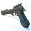 Handmade Auto9 Pistol from Prop Gun Pistol Weapon view 3