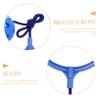 TOYANDONA Children Skip Ball Ankle Toy with Durable Cord for Outdoor Fitness and Cardio Exercise Fun in Backyard School and Camps 29.92In Length view 2